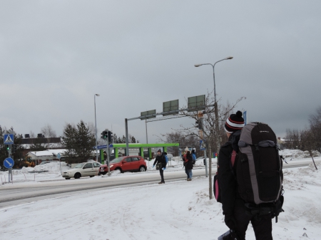 Rovaniémi, 20 mn de marche gare-appart