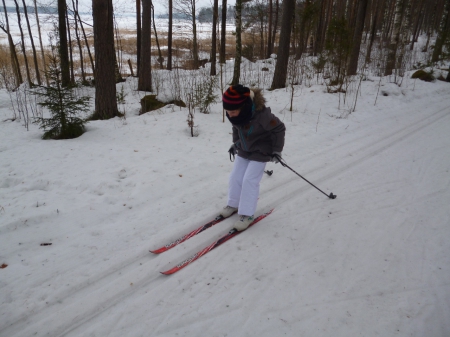 ski de fond, la louloute !