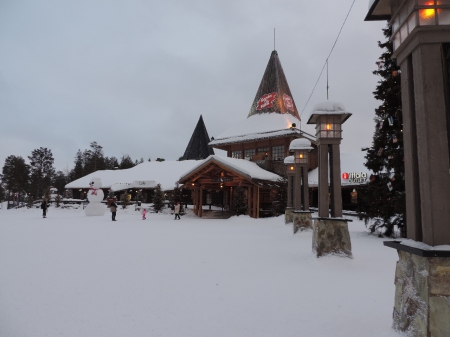 Village du Père Noël...