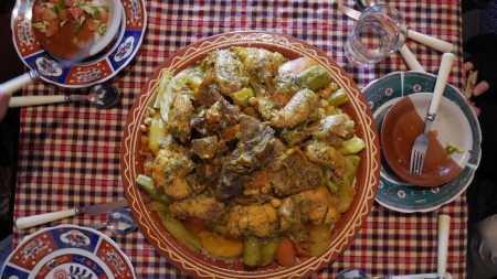 Couscous berbère chez l'habitant