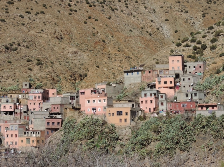 village au coeur de la montagne